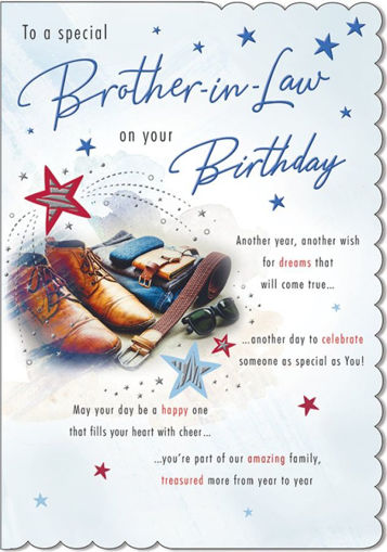 Picture of SPECIAL BROTHER IN LAW BIRTHDAY CARD